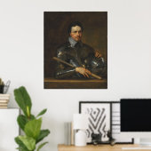 Poster Van Dyck - Portrait de Thomas Wentworth, 1er comte (Bureau à domicile)