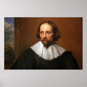 Poster Van Dyck - Portrait Des Symons De Quintijn