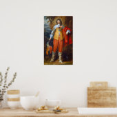 Poster Van Dyck - Portrait D'Henri II De Lorraine (Cuisine)