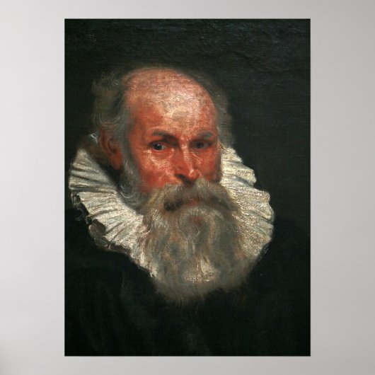 Poster Van Dyck - Portrait Du Vieux Homme (Devant)