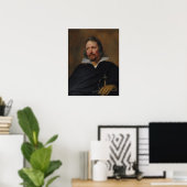 Poster Van Dyck - Portrait D'Un Cavalier (Bureau à domicile)
