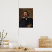 Poster Van Dyck - Portrait D'Un Cavalier (Cuisine)