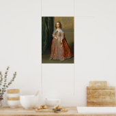Poster Van Dyck - Princesse Mary Fille Du Roi Charles... (Cuisine)