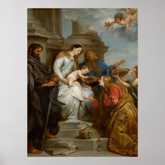 Poster Van Dyck - Rosalia Pierre et Paul (Devant)