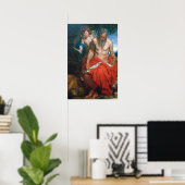 Poster Van Dyck - Saint Jérôme (Bureau à domicile)