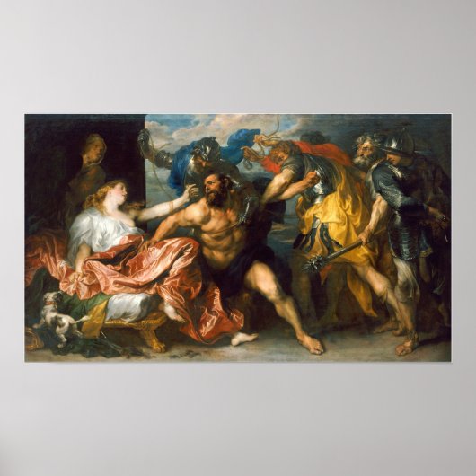 Poster Van Dyck - Samson et Dalila (Devant)