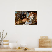 Poster Van Dyck - Samson et Dalila (Cuisine)