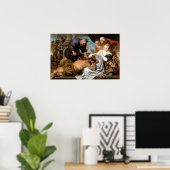 Poster Van Dyck - Samson Et Delilah (Bureau à domicile)