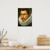Poster Van Dyck - Tête D'Un Homme Dans Un Frill (Cuisine)