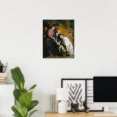 Poster Van Dyck - Vision Du Bienheureux Hermann Joseph (Bureau à domicile)