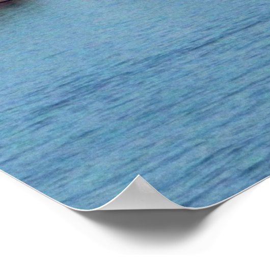 Poster van Edgewater Beach-Cleveland Ohio (24x24) (Hoek)