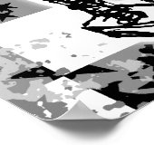 Poster van een geschetste robot (Hoek)