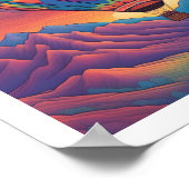 Poster van een luchtballon (Hoek)