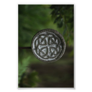 Poster van een oud Iers symbool