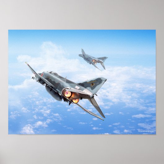 Poster van F-4E Phantom II / F-4EJ (Voorkant)
