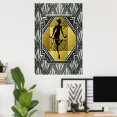 poster van flapper (Thuiskantoor)