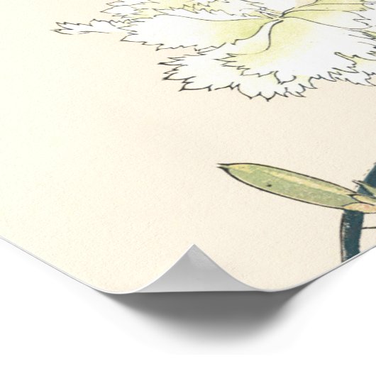 Poster van Floral Pink (Hoek)