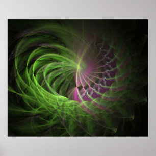 poster van fractal-roulette