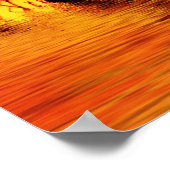 poster van geblindeerd silhouet (Hoek)