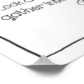 Poster van gehouden vogels (Hoek)