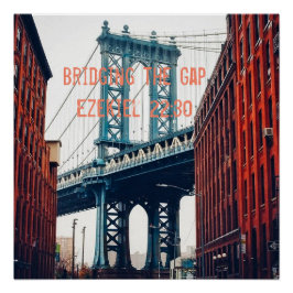 Poster van George Washington Bridge NYC Perfect Poster