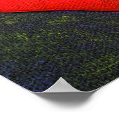 Poster van geverfd hart (Hoek)