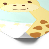 Poster van Giraffe kwekerij (Hoek)