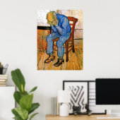Poster Van Gogh - À la porte de l'éternité (Bureau à domicile)