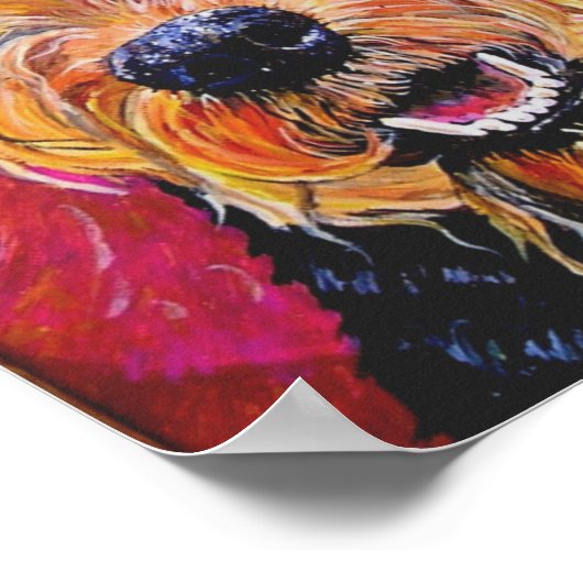 Poster Van Gogh Airedale (Coin)