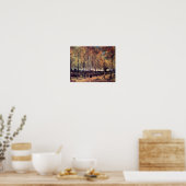 Poster Van Gogh - Allée aux peupliers (Cuisine)