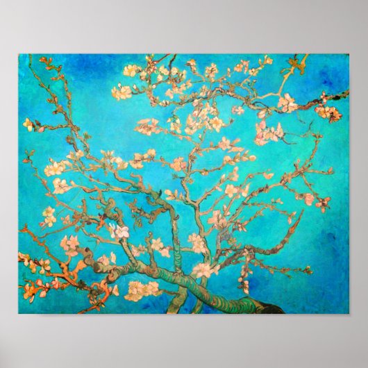Poster Van Gogh Almond Blossoms (Devant)