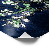 Poster Van Gogh Almond Blossoms Midnight Blue (Coin)