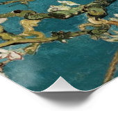 Poster Van Gogh - Arbre aux amandes en fleurs (Coin)