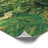 Poster Van Gogh - Arbre de châtaignes en fleurs (Coin)