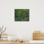 Poster Van Gogh - Arbres et sous-bois (Cuisine)