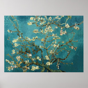 Poster Van Gogh Art Art Art Aramier en fleurs