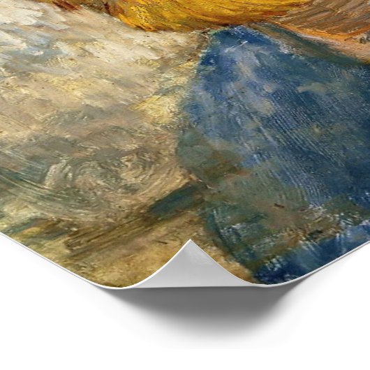 Poster Van Gogh - Autoportrait (Coin)