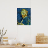 Poster Van Gogh - Autoportrait (Cuisine)