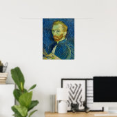 Poster Van Gogh - Autoportrait (Bureau à domicile)