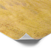 Poster van Gogh - Autoportrait avec Casquette de paille ( (Coin)