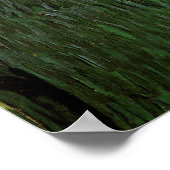 Poster Van Gogh ; Autoportrait avec l'oreille coupée (Coin)