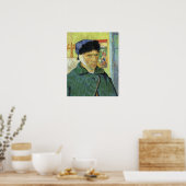 Poster Van Gogh - Autoportrait Avec Oreille Bandagée 1889 (Cuisine)