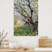 Poster Van Gogh Blossoming Apricot Trees (Cuisine)