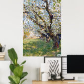 Poster Van Gogh Blossoming Apricot Trees (Bureau à domicile)