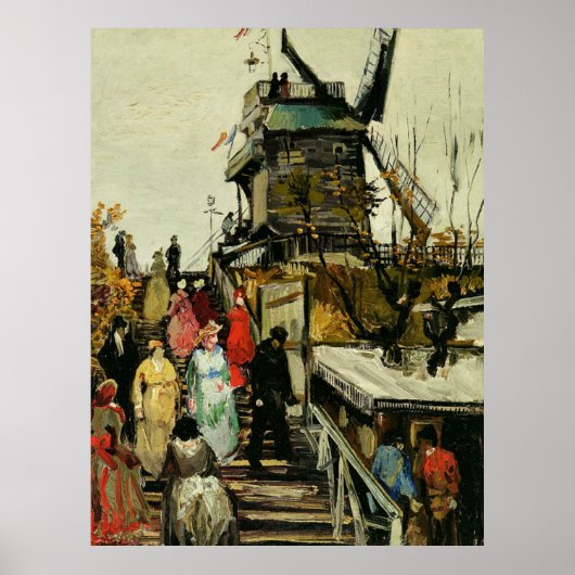 Poster Van Gogh - Blute-Fin Mill (Devant)