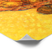 Poster Van Gogh - Bouteille de citrons et d'oranges (Coin)