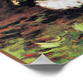 Poster Van Gogh - Bowl avec tournesol, Rose... (Coin)