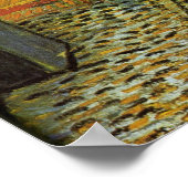 Poster Van Gogh; Café Terrasse en soirée (Coin)