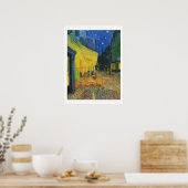 Poster Van Gogh | Café Terrasse en soirée | 1888 (Cuisine)