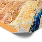 Poster Van Gogh célèbre peinture, Chaussures, (Coin)